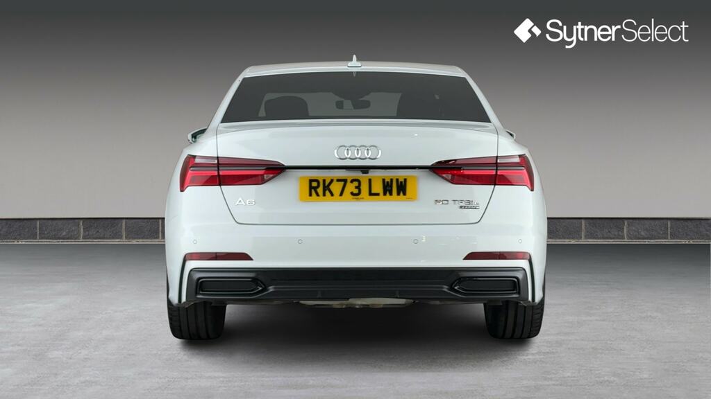 Audi A6 Saloon 50 Tfsi E Quattro Black Edition S Tronic White #5