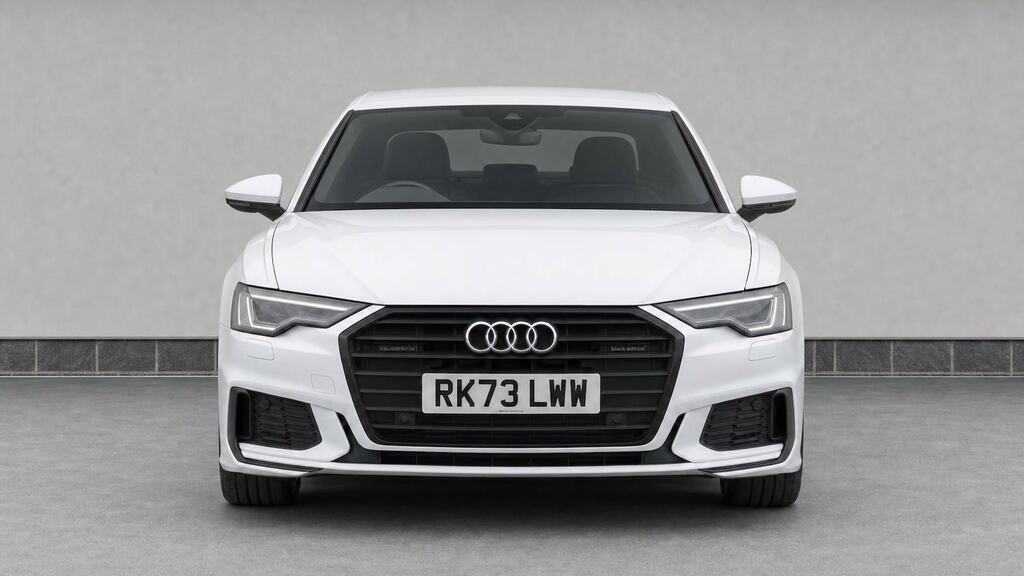 Audi A6 Saloon 50 Tfsi E Quattro Black Edition S Tronic White #5