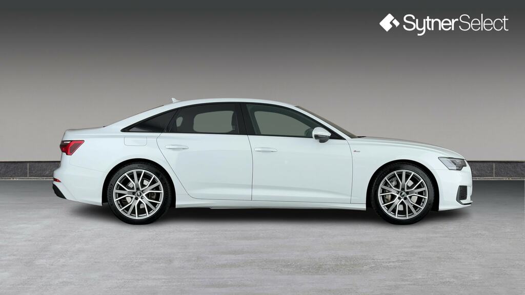 Audi A6 Saloon 50 Tfsi E Quattro Black Edition S Tronic White #3