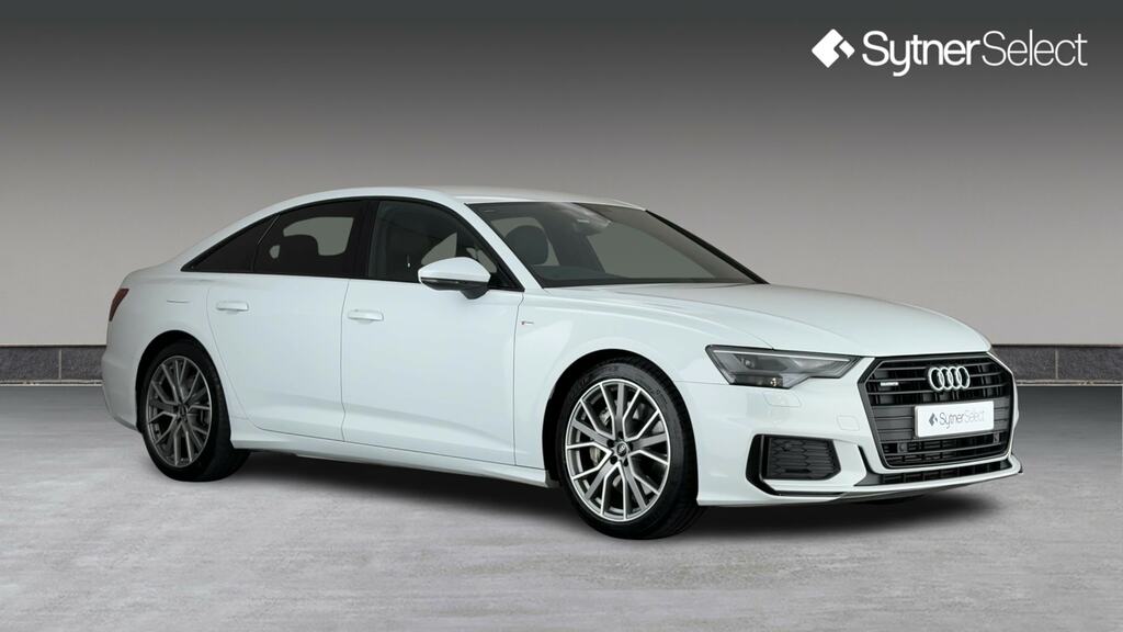 Audi A6 Saloon 50 Tfsi E Quattro Black Edition S Tronic White