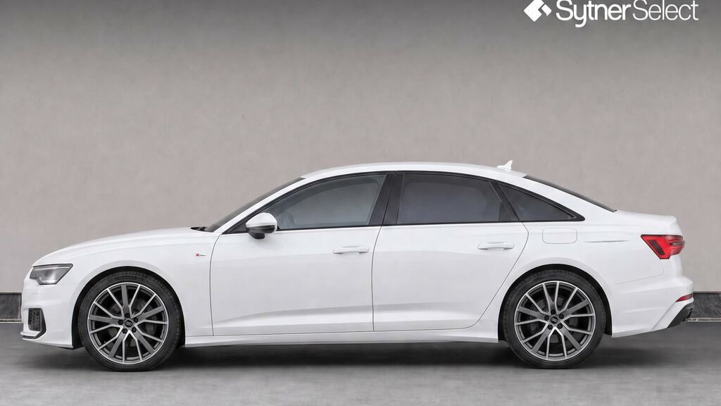 Audi A6 Saloon 50 Tfsi E Quattro Black Edition S Tronic White #6