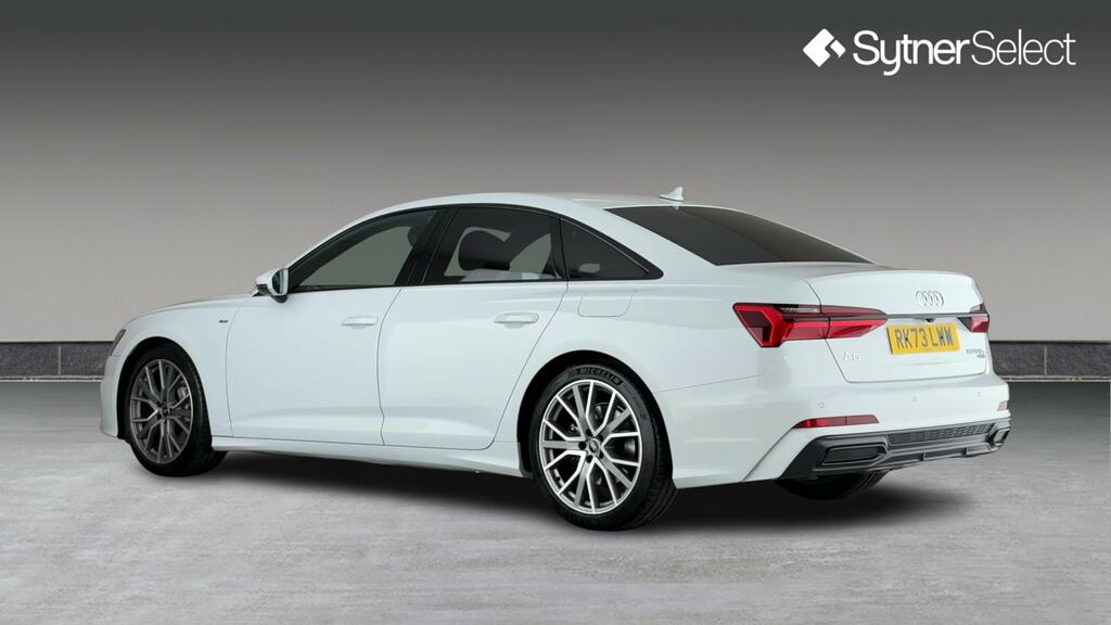 Audi A6 Saloon 50 Tfsi E Quattro Black Edition S Tronic White #2