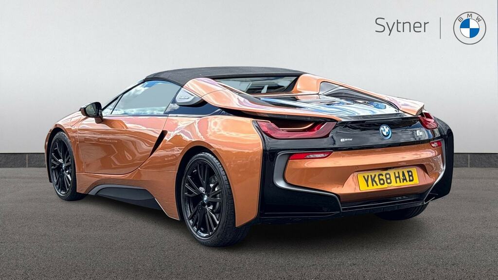BMW i8 2dr Auto Orange #4