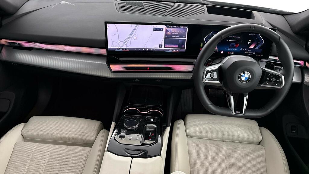 BMW 5 Series 520I M Sport Pro Black #4