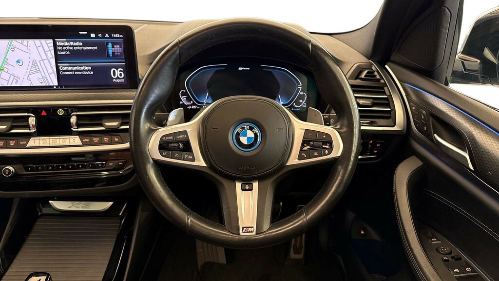 BMW X3 Xdrive 30E M Sport Techpro Pack YO71APZ Grey #5
