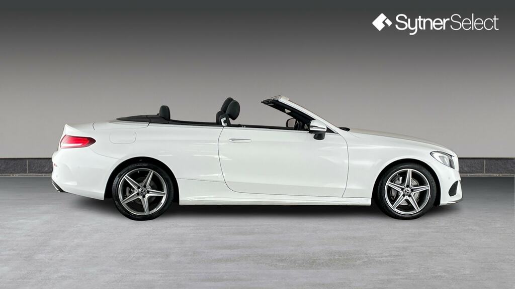 Mercedes-Benz C Class C200 Amg Line WA67REU White #6