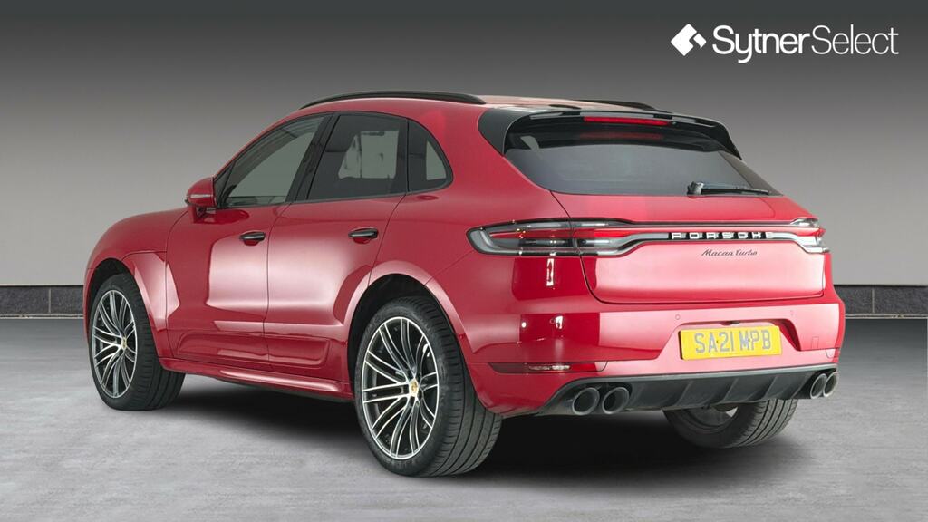 Porsche Macan Turbo Pdk Red #2