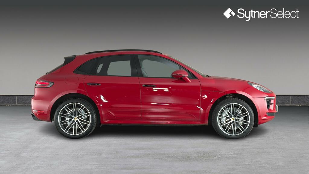 Porsche Macan Turbo Pdk Red #3