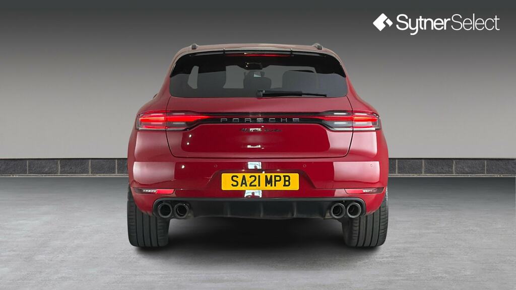 Porsche Macan Turbo Pdk Red #5