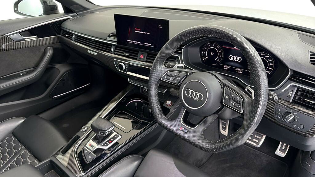 Audi RS4 Avant Rs 4 Tfsi Quattro Carbon Black Tiptronic White #6