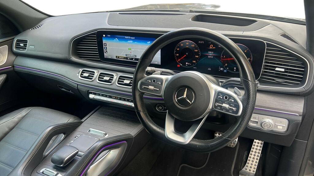 Mercedes-Benz GLS Class Gls 400D 4Matic Amg Line Premium 9G-tronic Grey #3