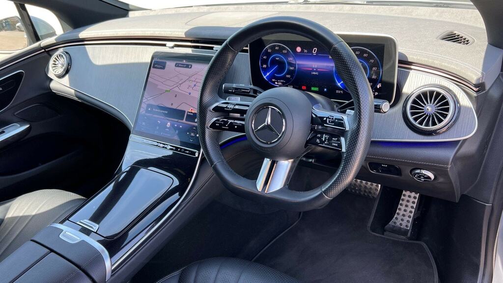 Mercedes-Benz EQE Eqe 350 215Kw Amg Line Edition 96Kwh Silver #3