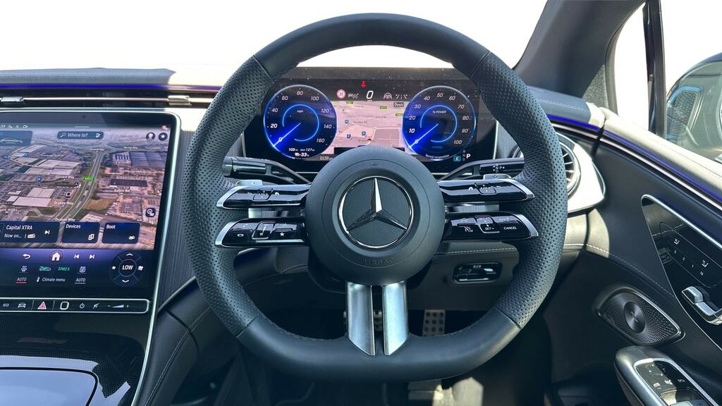 Mercedes-Benz EQE Amg Line Night Edition Silver #9