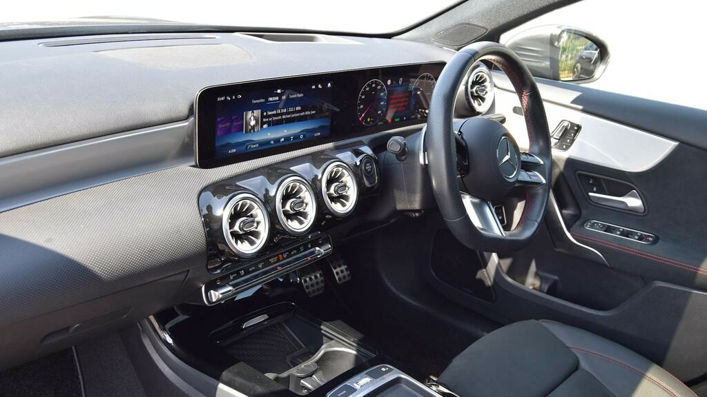 Mercedes-Benz A Class 1.3 A180h Mhev Amg Line Premium Hatchback Pe Black #8