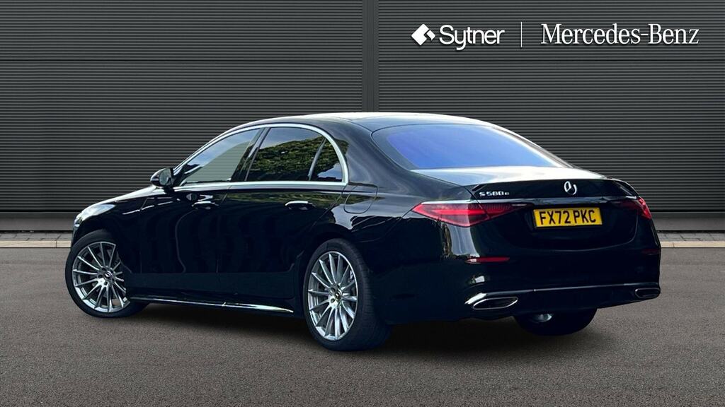 Mercedes-Benz S Class S580e L Amg Line Premium Plus 9G-tronic FX72PKC Black #2