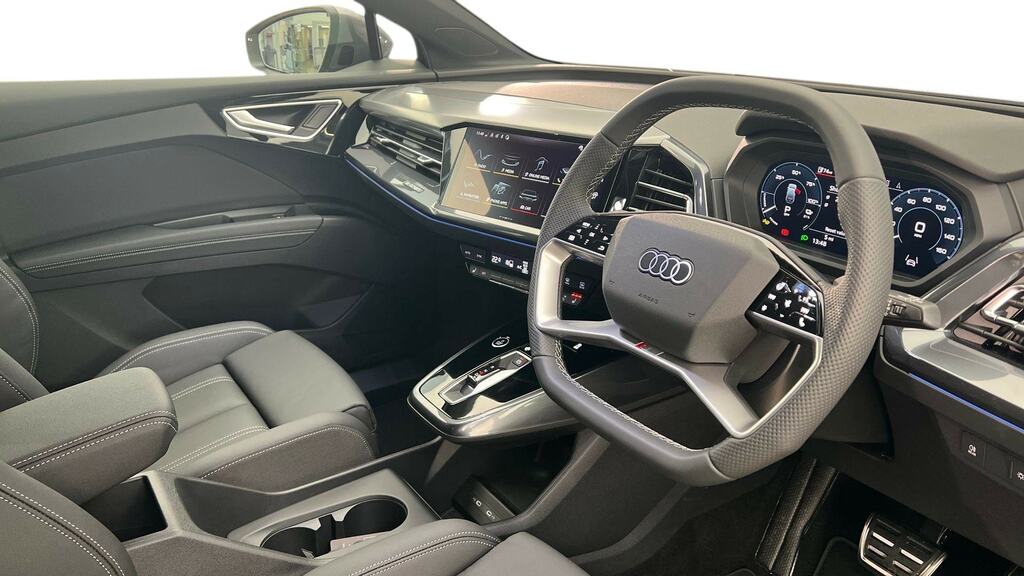 Audi Q4 E Tron 210Kw 45 82Kwh S Line Leather Grey #6
