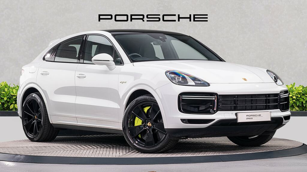 Porsche Cayenne E-hybrid Turbo S Tiptronic S White
