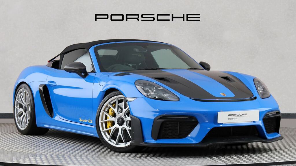 Porsche 718 Spyder 4.0 Rs Pdk Blue #2