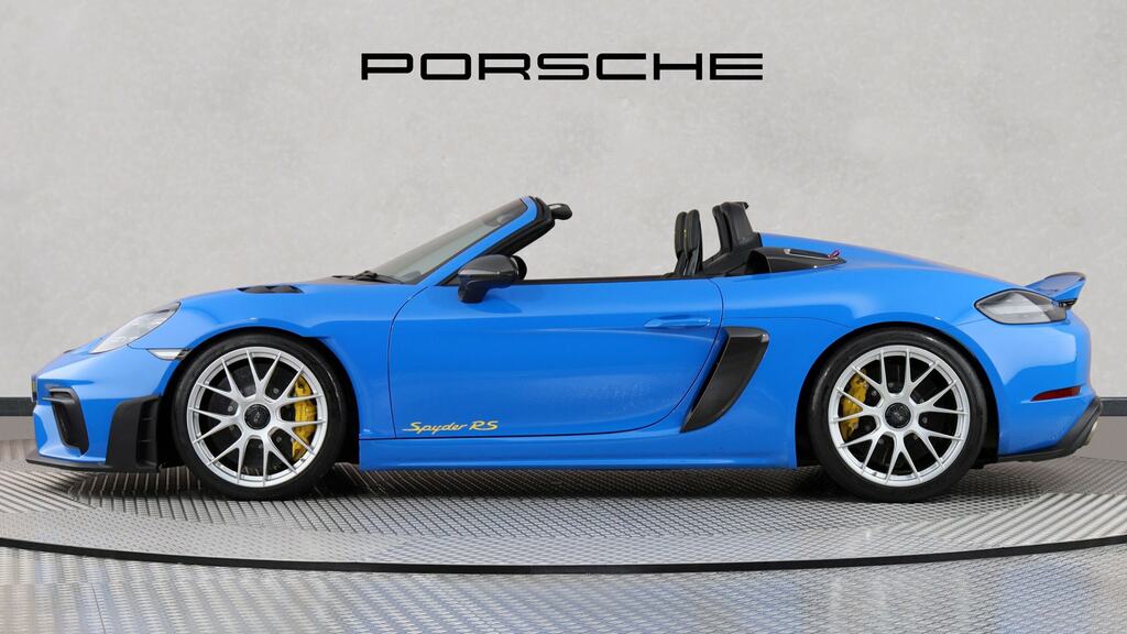 Porsche 718 Spyder 4.0 Rs Pdk Blue #4