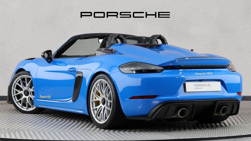 Porsche 718 Spyder 4.0 Rs Pdk Blue #6