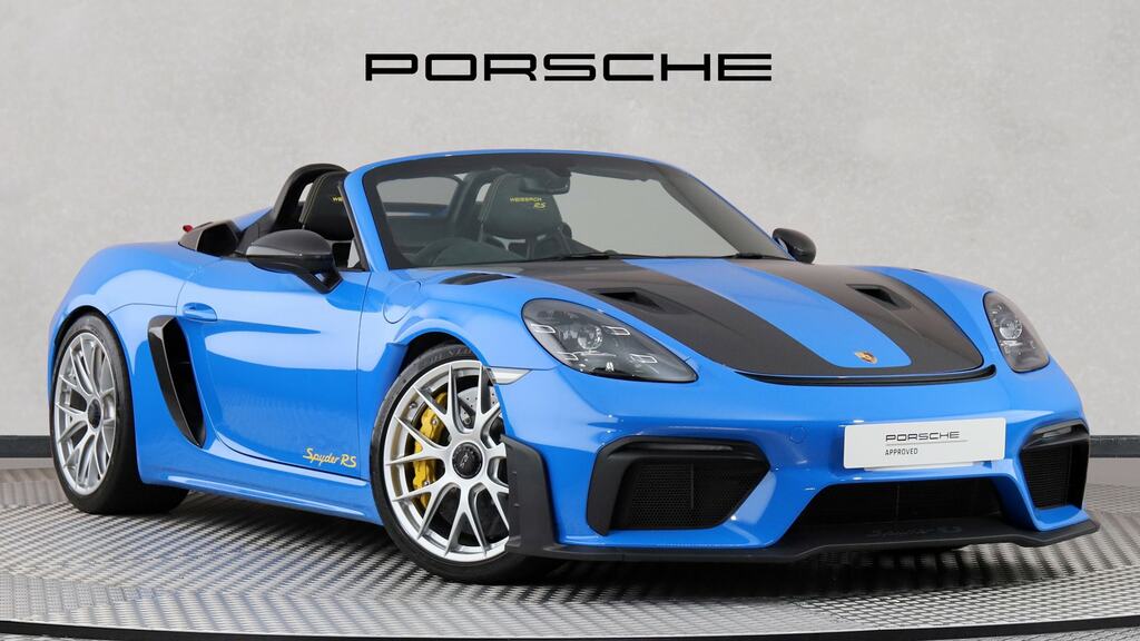 Porsche 718 Spyder 4.0 Rs Pdk Blue