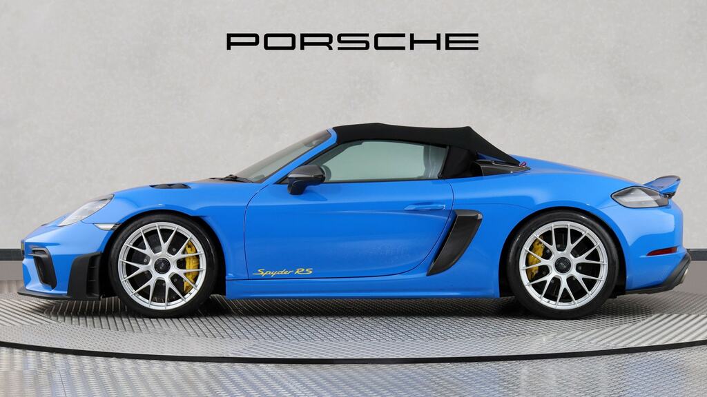 Porsche 718 Spyder 4.0 Rs Pdk Blue #5