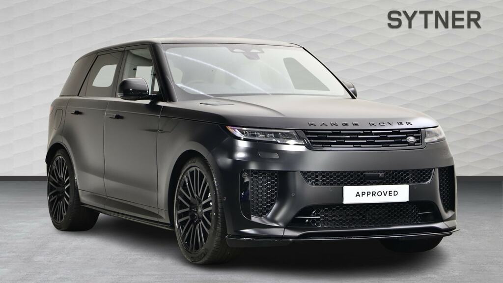 Land Rover Range Rover Sport 4.4 P635 V8 Sv Ultimate Edition Black