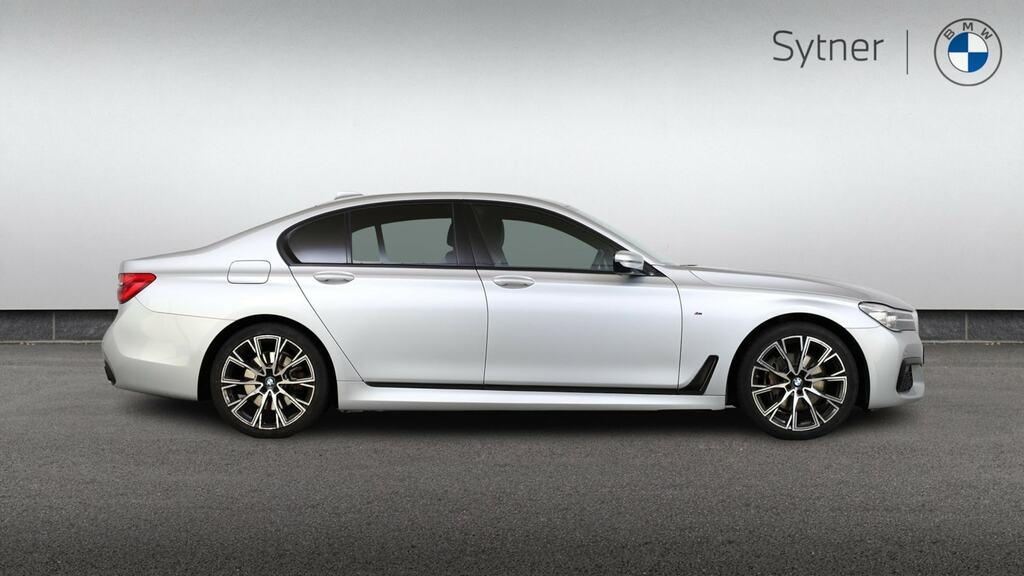 BMW 7 Series 730D Xdrive M Sport Silver #3
