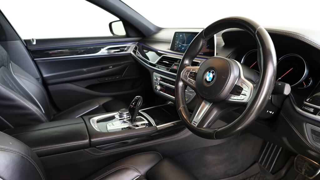 BMW 7 Series 730D Xdrive M Sport Silver #6