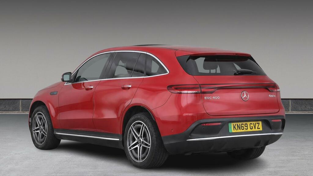 Mercedes-Benz EQC Eqc 400 300Kw Amg Line 80Kwh Red #3