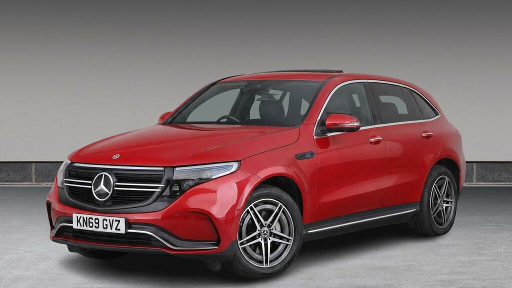 Mercedes-Benz EQC Eqc 400 300Kw Amg Line 80Kwh Red #2