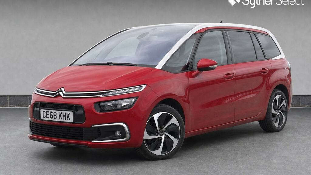 Citroen Grand C4 SpaceTourer 2.0 Bluehdi 160 Flair Eat8 Red #2