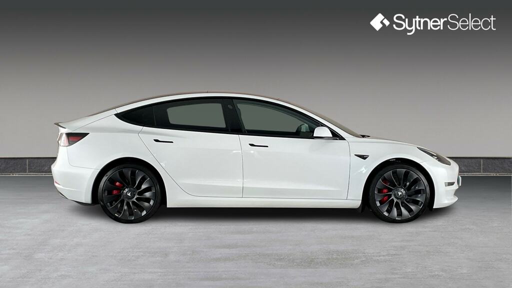 Tesla Model 3 Performance Awd Performance Upgrade White #3