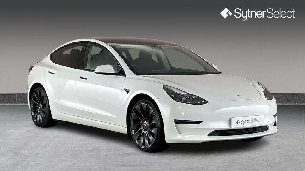 Tesla Model 3 Performance Awd Performance Upgrade White