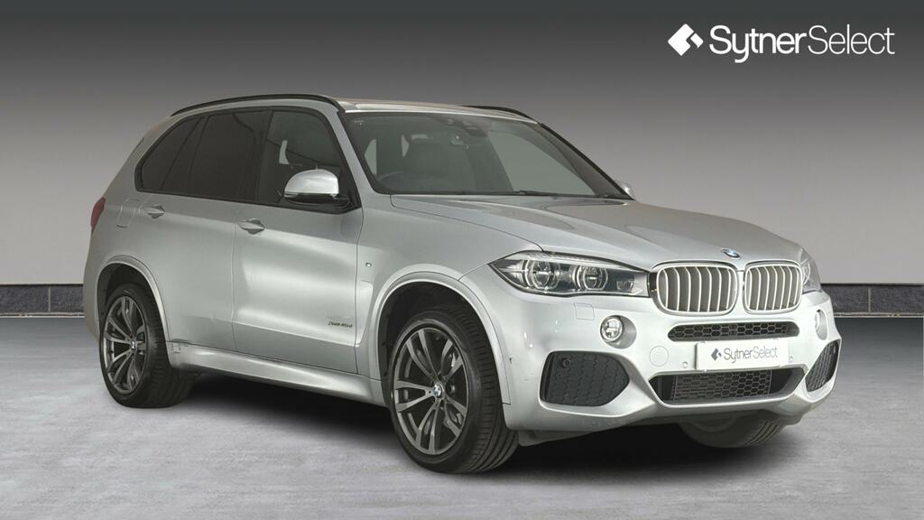 BMW X5 Xdrive40d M Sport 7 Seat Silver