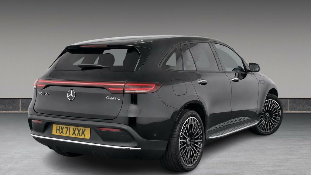 Mercedes-Benz EQC Eqc 400 300Kw Amg Line Premium 80Kwh Black #4