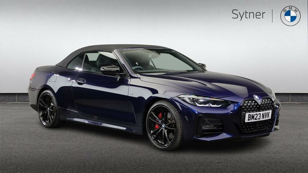 BMW 4 Series 420D Mht M Sport Pro Edition Step Blue