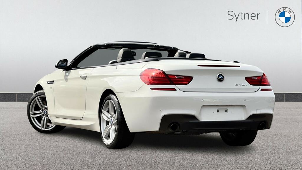 BMW 6 Series 640I M Sport White #2