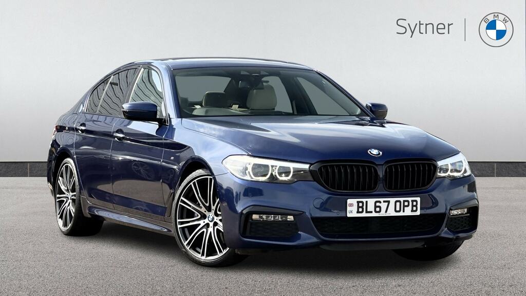 BMW 5 Series 530D Xdrive M Sport Blue
