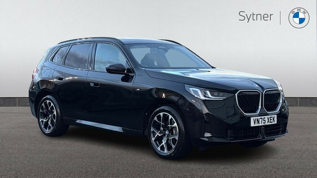 BMW X3 30E Xdrive M Sport Black