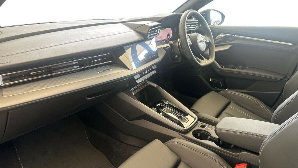Audi A3 1.5 Tfsi 150 S Line S Tronic YL26JHF Black #2