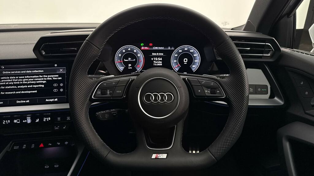 Audi A3 Audi A3 Sportback S Line 35 Tfsi 150 Ps S Tronic Grey #10