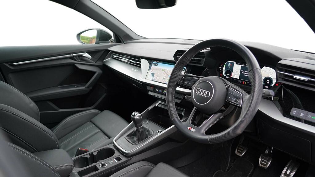 Audi A3 1.0 Tfsi 30 S Line Sportback 11 White #6