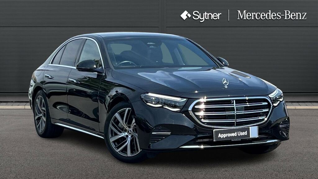 Mercedes-Benz E Class Saloon 2.0 E200h Mhev Amg Line G-tronic Euro 6 S Silver #1