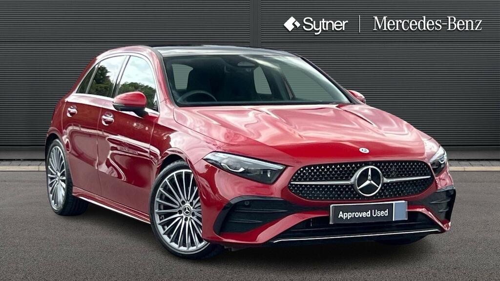 Mercedes-Benz A Class A200 Amg Line Premium Plus KS25HKZ Red