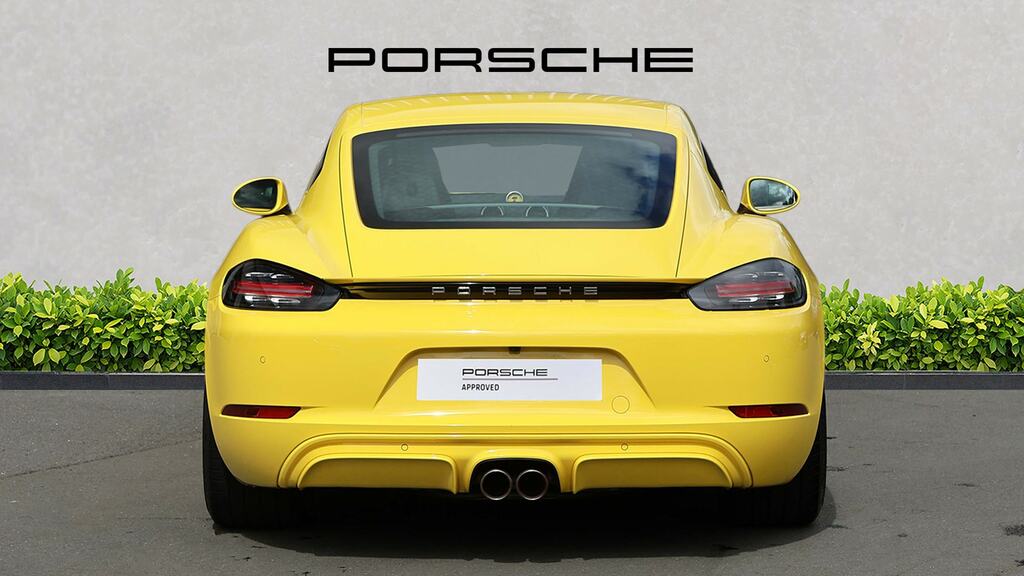Porsche 718 Cayman 2.5 S Yellow #6