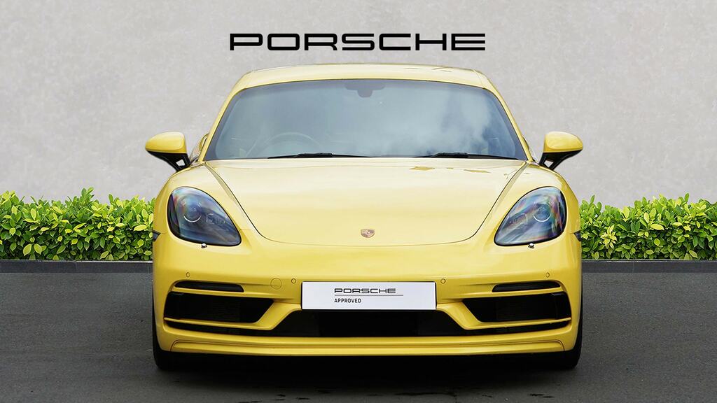Porsche 718 Cayman 2.5 S Yellow #5