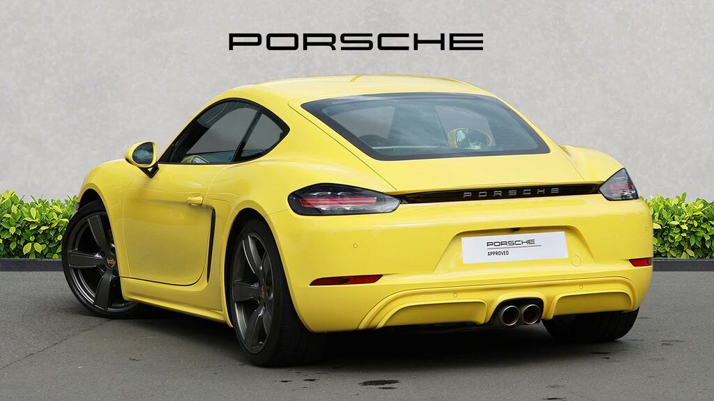 Porsche 718 Cayman 2.5 S Yellow #2