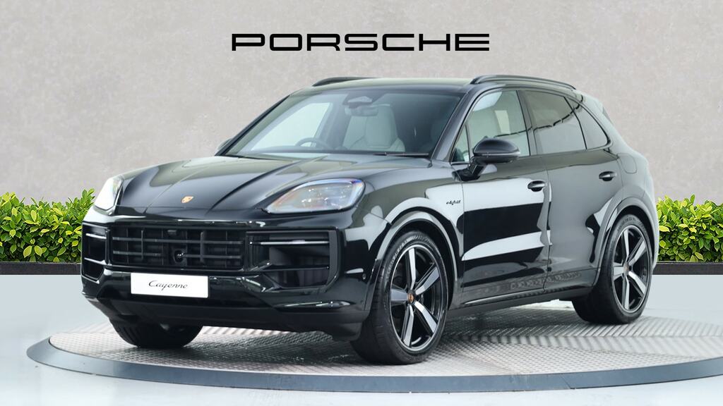 Porsche Cayenne E-hybrid Black Edition Tiptronic S Black #3