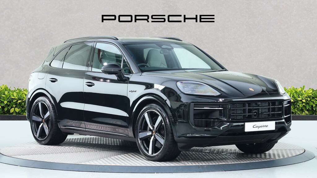 Porsche Cayenne E-hybrid Black Edition Tiptronic S Black